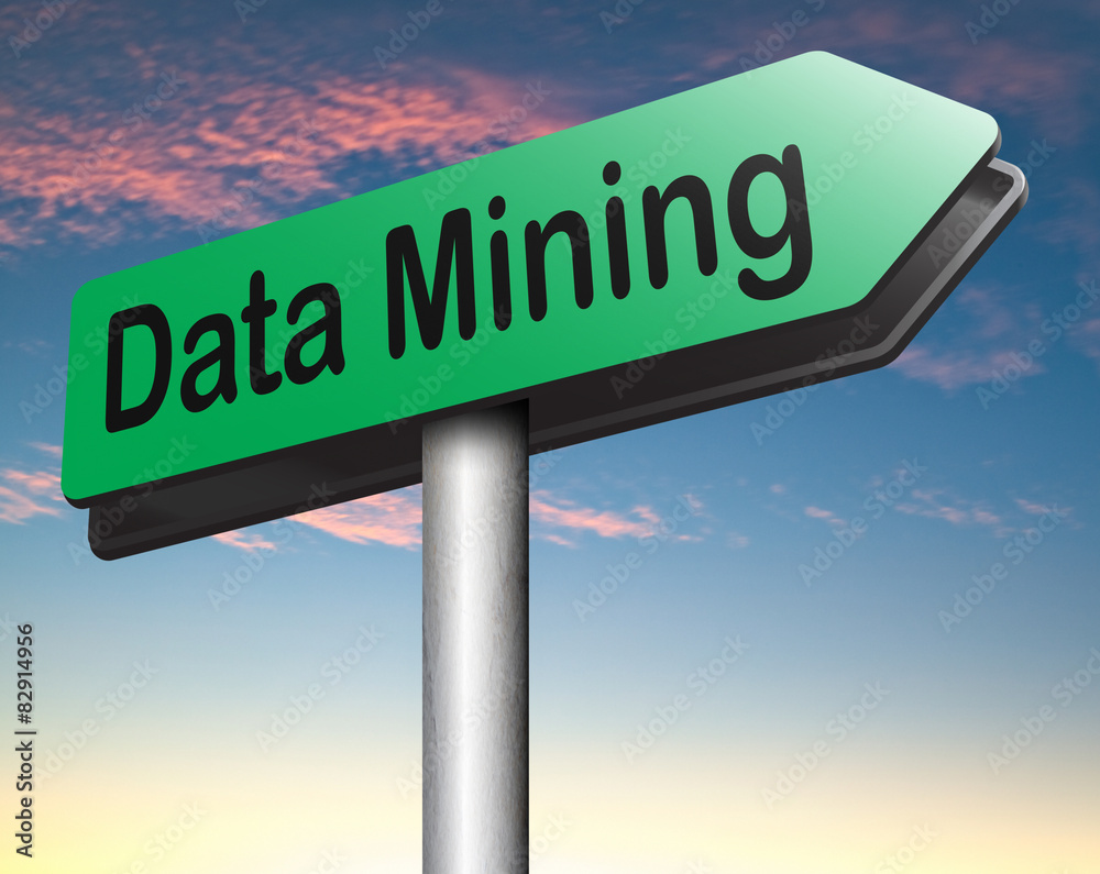 Obraz premium data mining