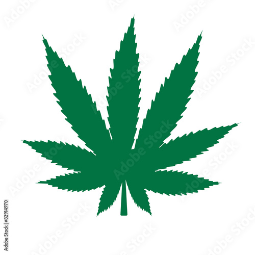 Abstract Cannabis Background Vector Illustration