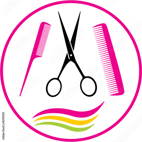 ciseaux et coiffure