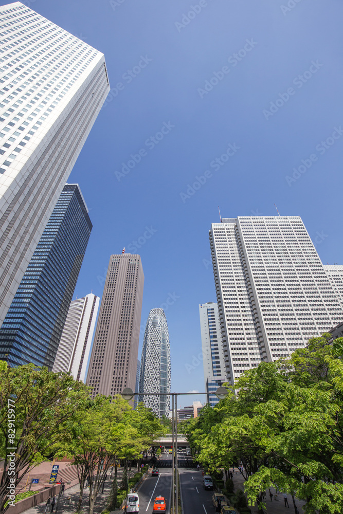 東京 新宿の高層ビル 東京 新宿の高層ビル