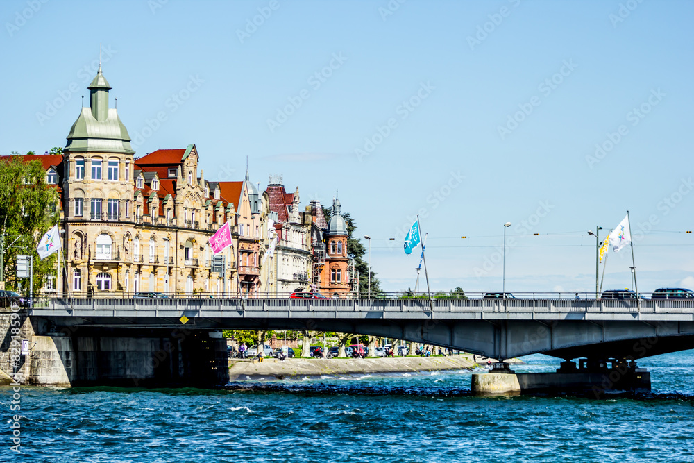 Naklejka premium Rhein - Konstanz