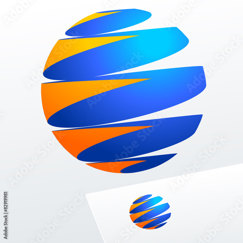 Logo for Business, Media, Corporation.