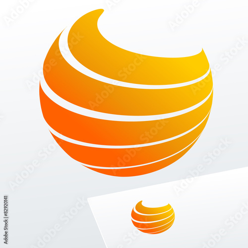 Logotype for Business, Media, Corporation