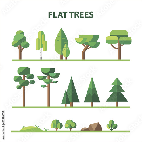 Flat forest