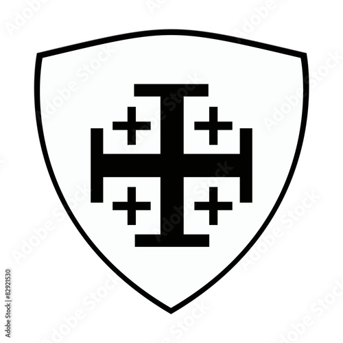 escudo de la orden militar del temple