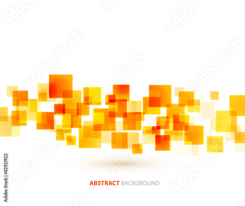 Squares abstract background