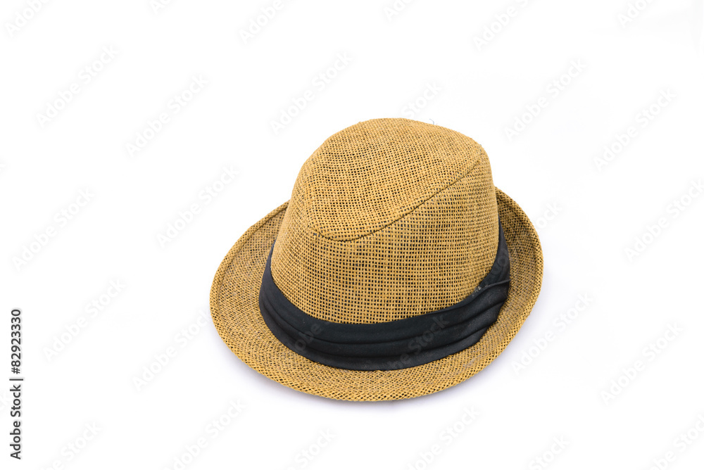Hat on isolated white background