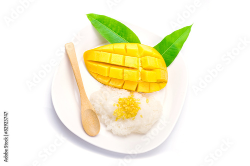 mango with sticky rice