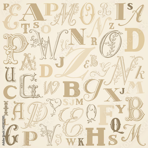 ABC background beige tones