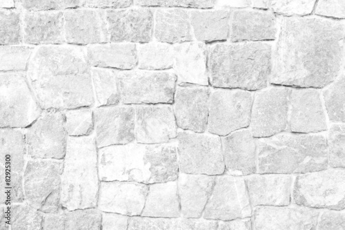 Stone wall texture White color