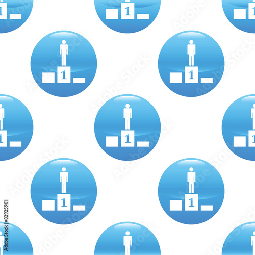 Winner on pedestal sign pattern