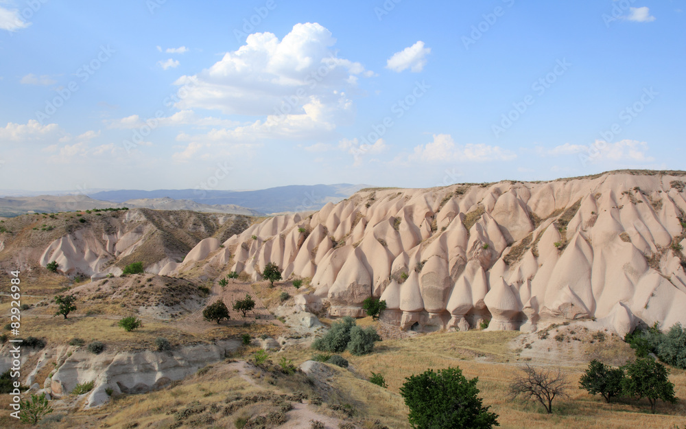 Turkish landscape; photo taken in Anatolia region.