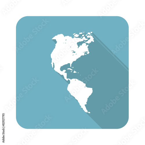 American continent icon