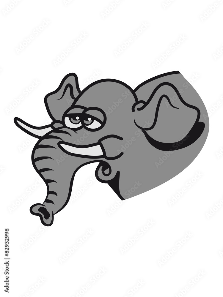 Elephant goofy funny comic