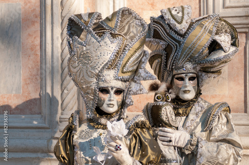 Obraz na płótnie Carnevale a Venezia w salonie