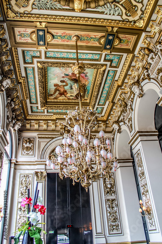 Quadro em tela Plafond de la Salle de réception de l'opéra de Lyon
