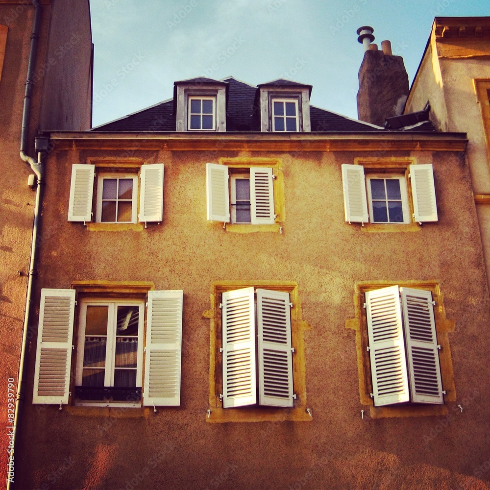 Obraz premium White shutters