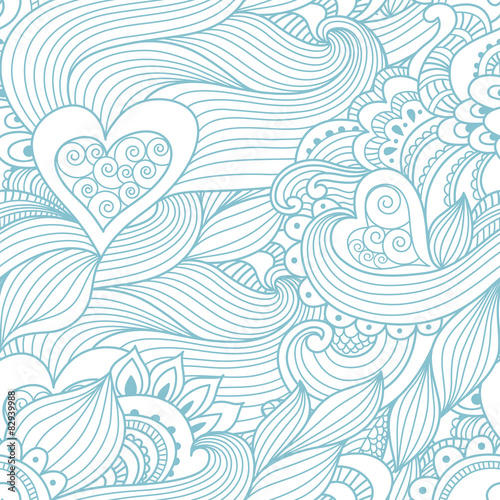 Abstract pattern love