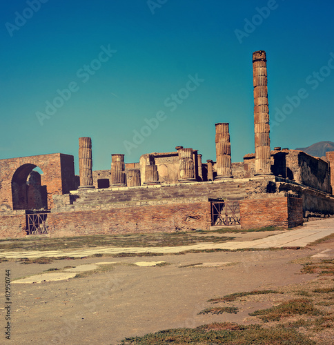 Jupiter temple in Pompeii