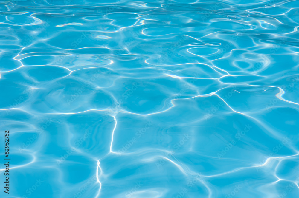 Close-up water in swimming pool
