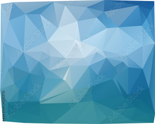 Poli background blue