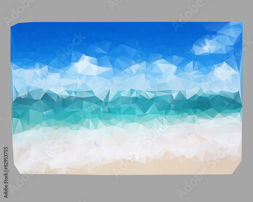 Poli background sea