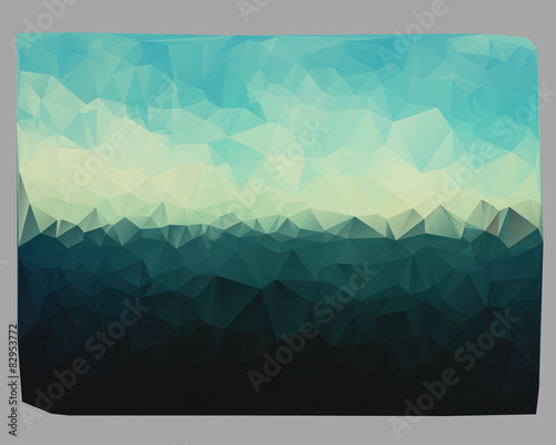 Poli landscape illustration