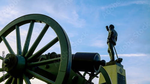 Gettysburg Civil War Statue Time-lapse.