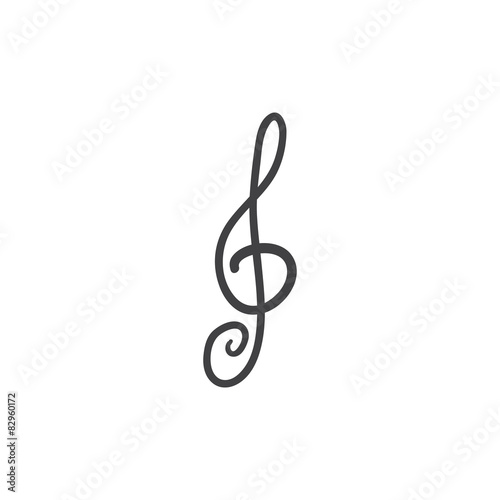 Treble clef
