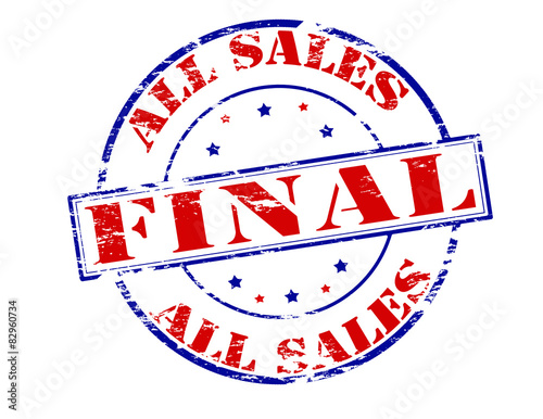 All sales final