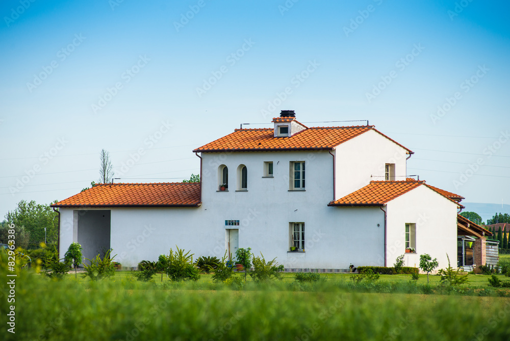 Casa di campagna, Fattoria, paesaggio Toscana