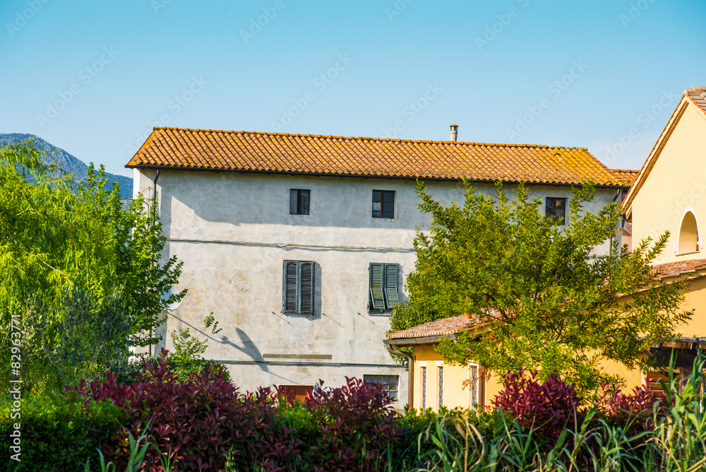 Casa di campagna, Fattoria, paesaggio Toscana