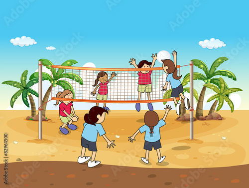 Beach volleyball