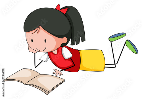 Girl reading