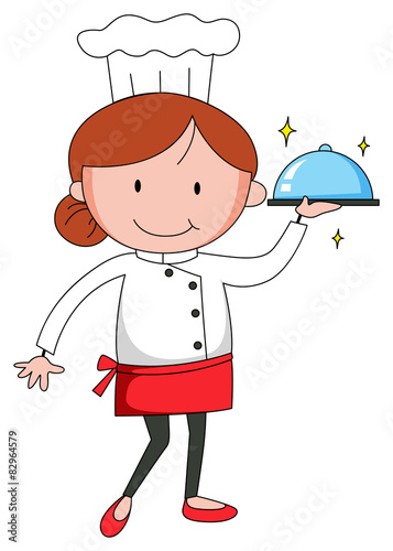 Female chef