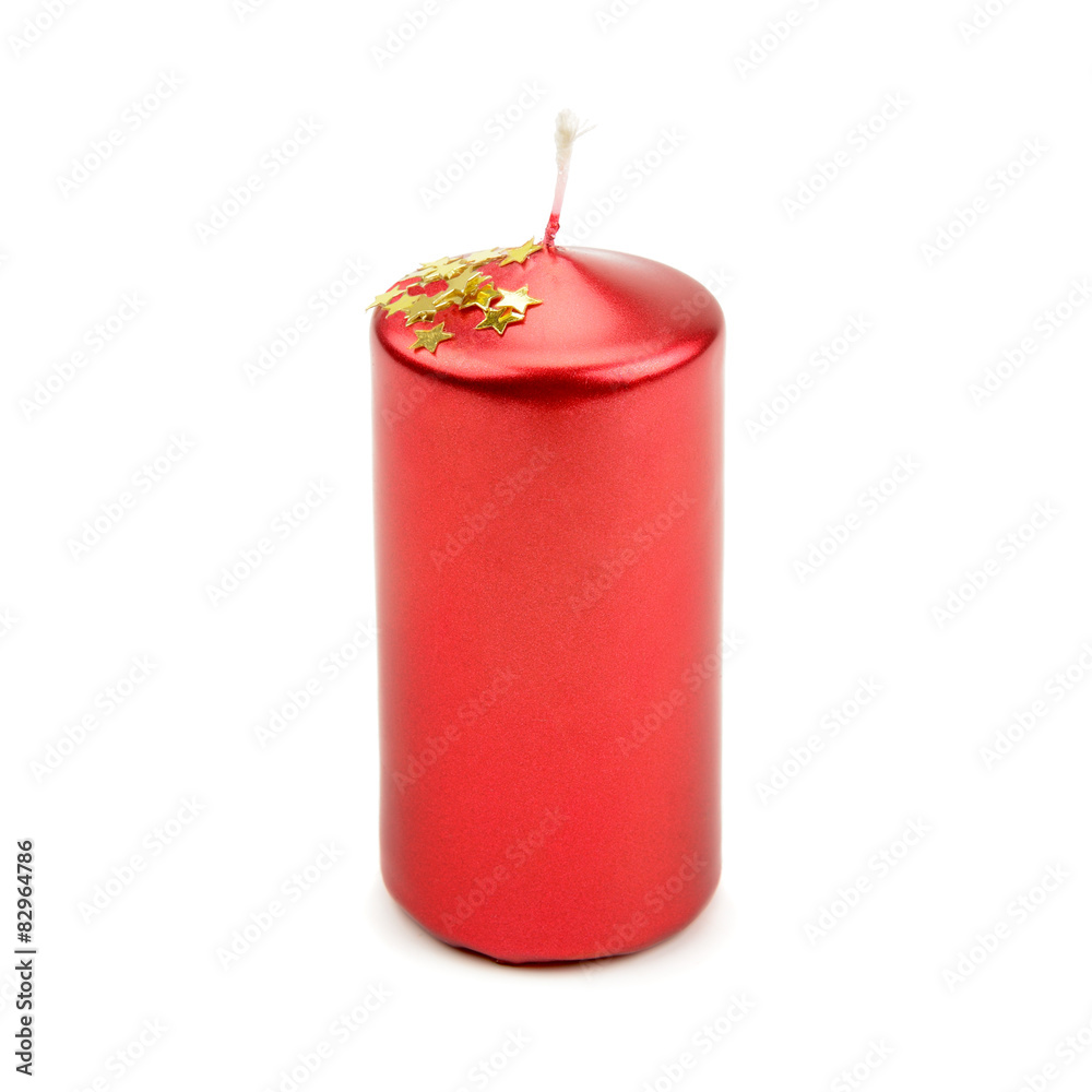 candle isolated on a white background candle isolated on a white background