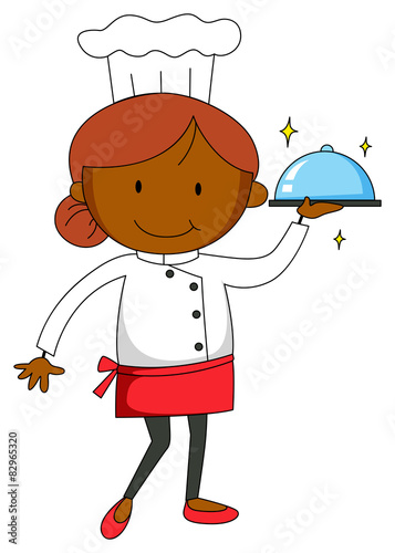 Female chef