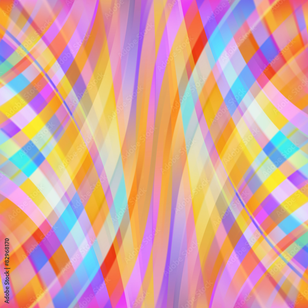 Colorful smooth light lines background