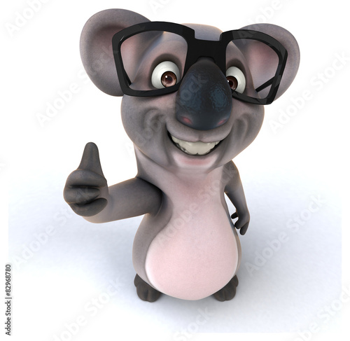 Fototapeta Naklejka Na Ścianę i Meble -  Fun koala