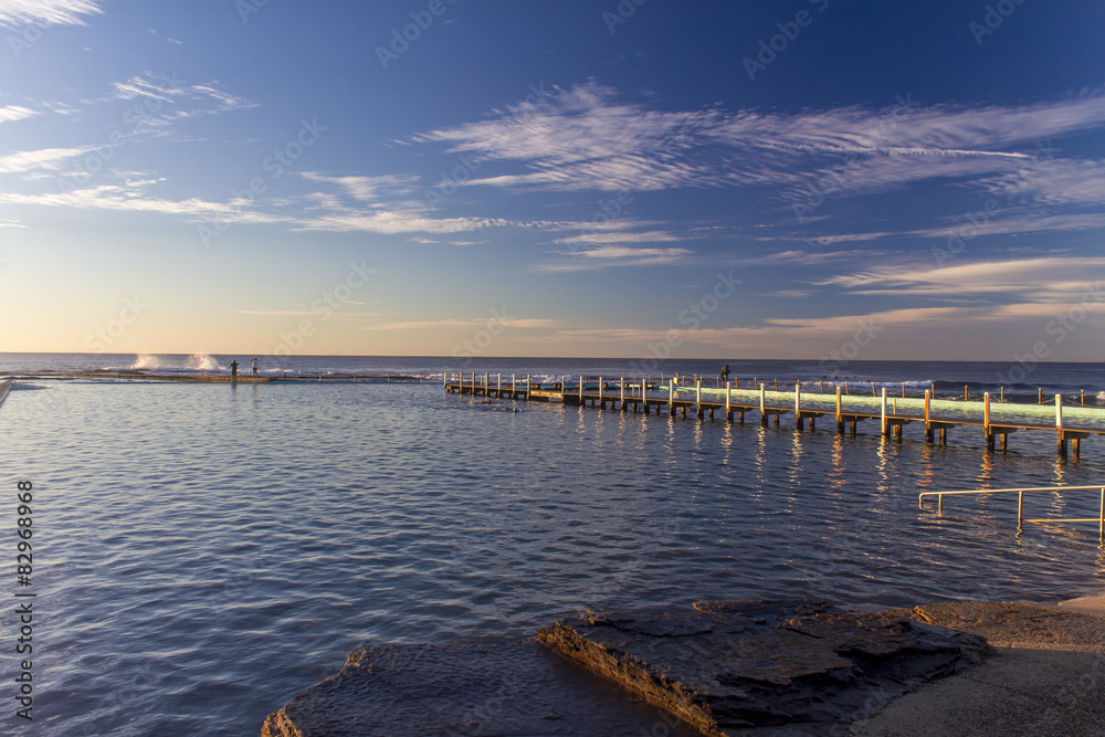 Fototapeta premium Sunrise at the beach. Australia