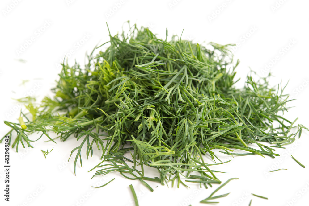 Geschnittener frischer Dill