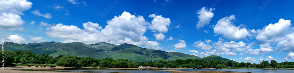 Lake District land view