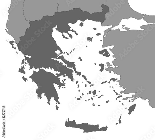 Griechenland Karte