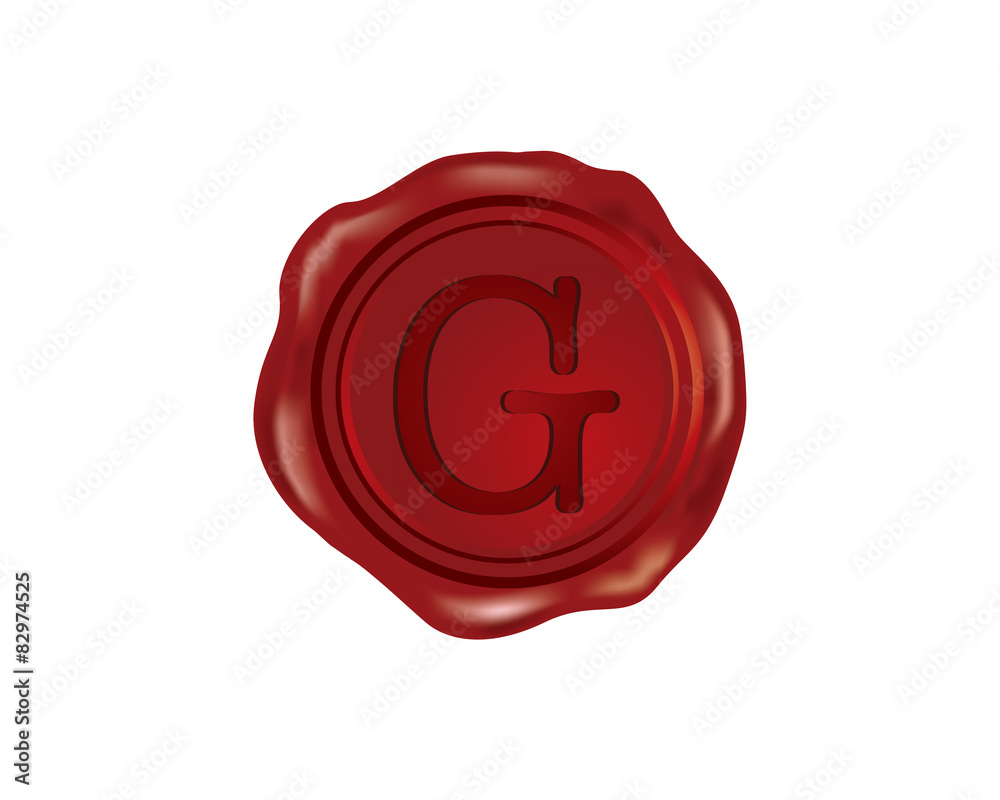 G Wax Seal Alphabet G Wax Seal Alphabet