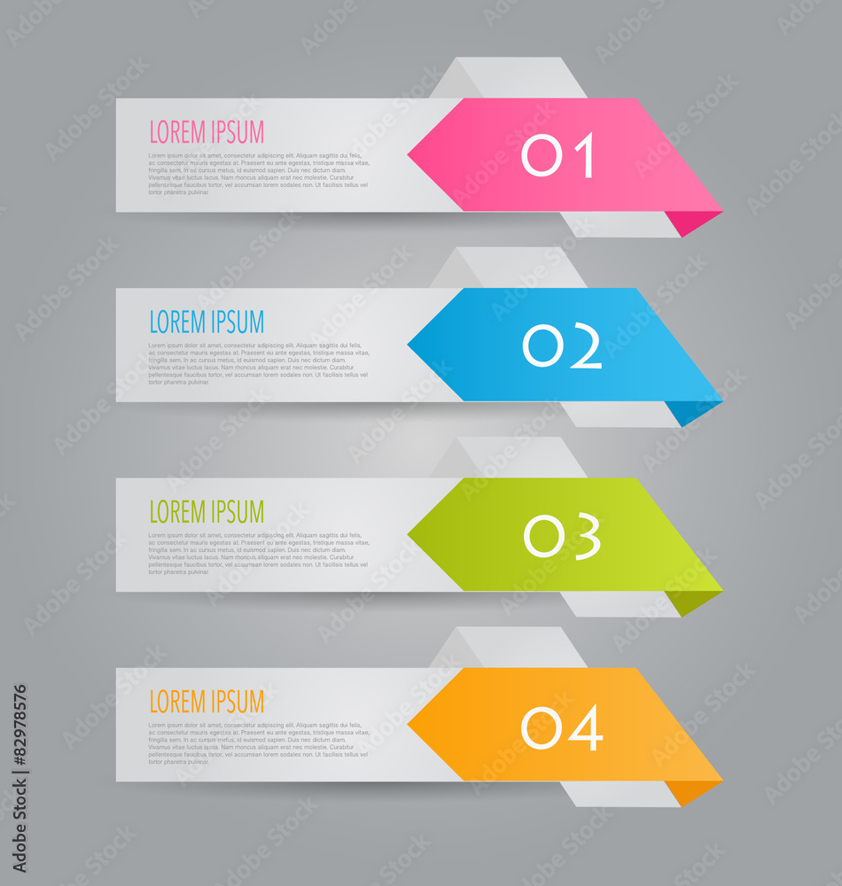 Infographics template for design, banners, brochures, flyers. 