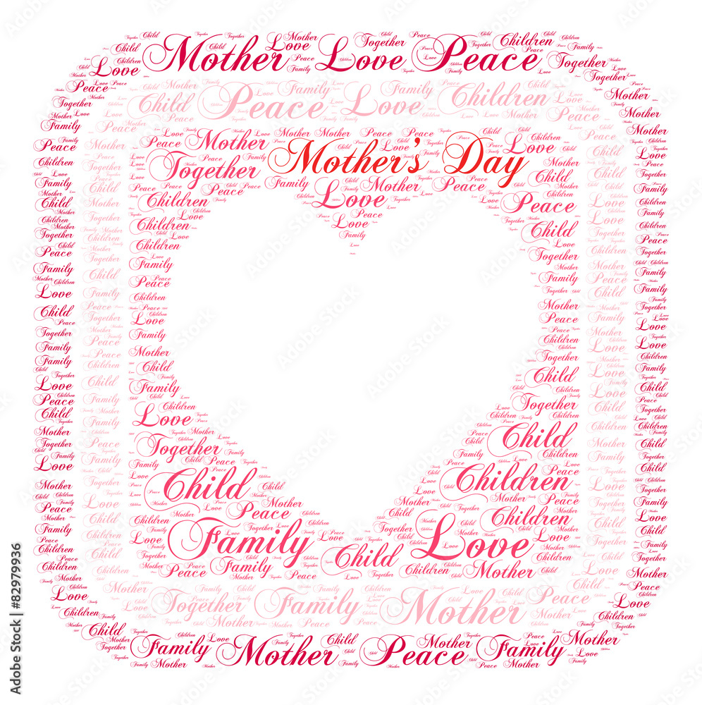 Mother's Day - word cloud
