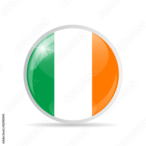 Free Download Round Flag Icon Vector Illustration - GFXLoad