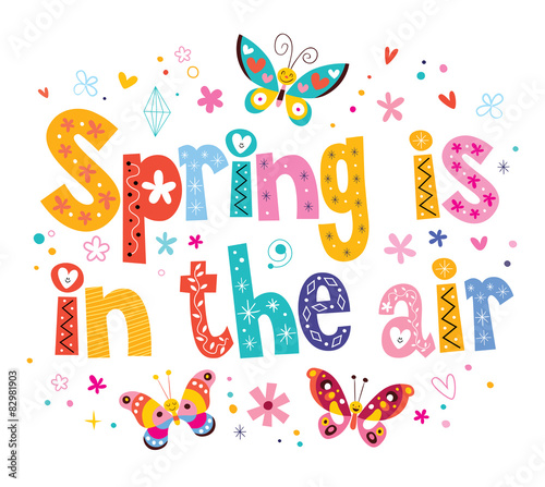 Spring is in the air