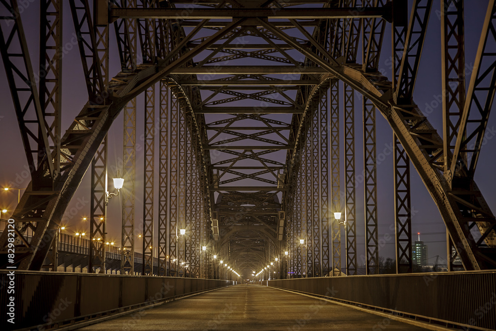 Obraz premium Hamburg Brücke 17.Juni