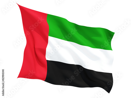 Free Download Waving flag of united arab emirates - GFXLoad